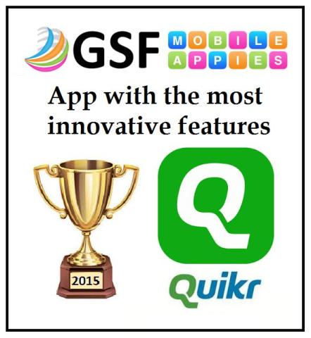 GSF Mobile Appie Award