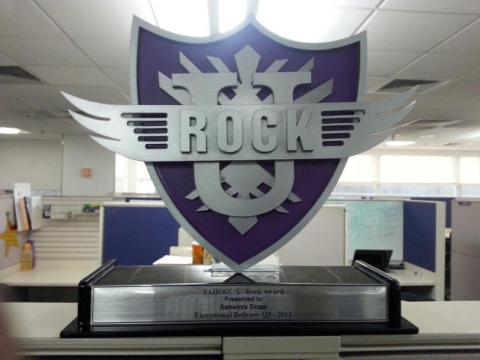 Yahoo U Rock Award